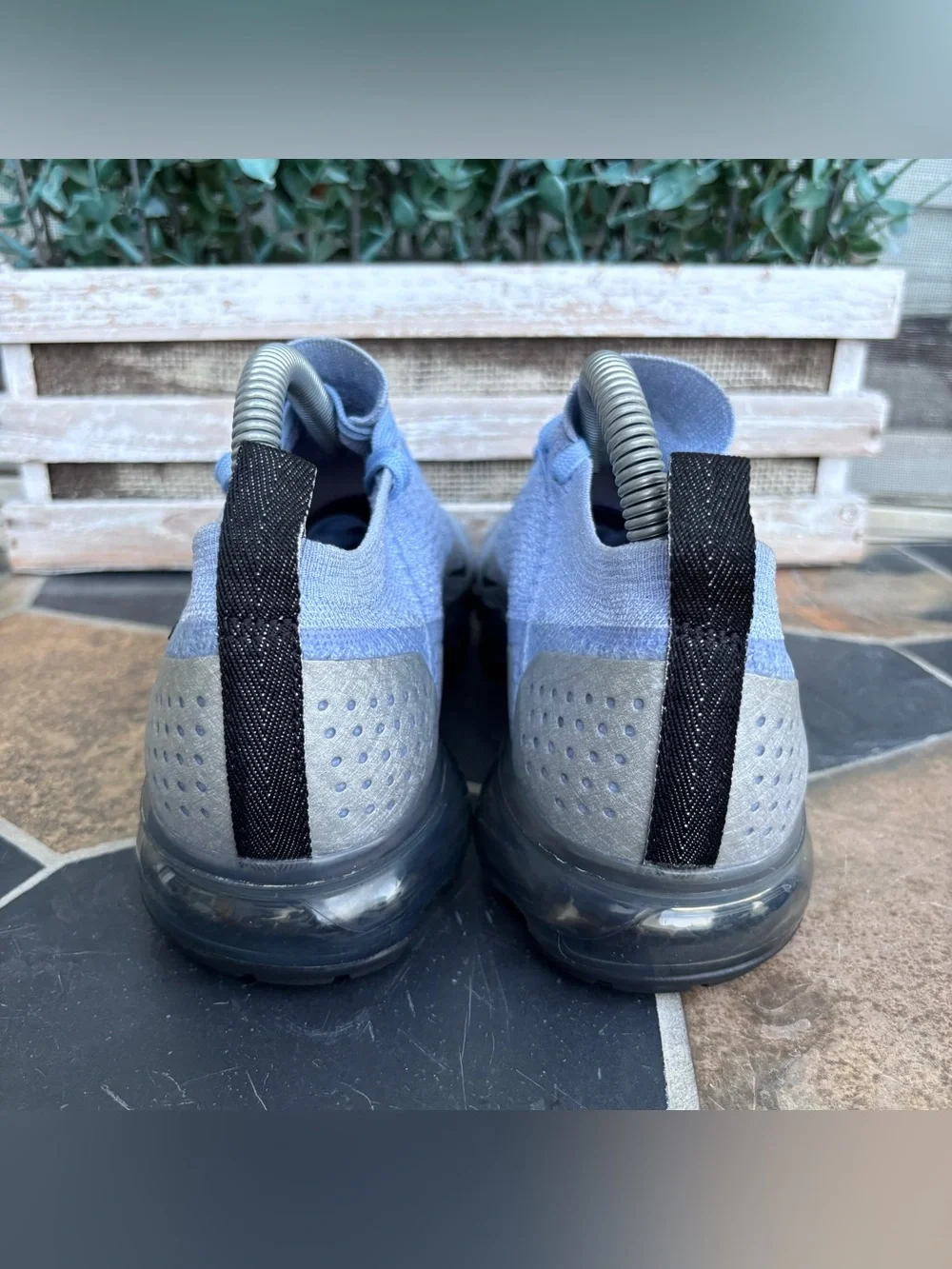 Nike Air VaporMax Flyknit 2 ‘Aluminum’ (Women’s) Size 7 - Picture 8 of 11